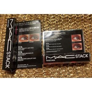 *SALE* MAC Stack Mascara Duo Set Full-Size and Travel NEW $45